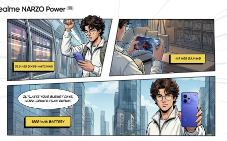 Realme Narzo Power 5G Segera Meluncur dengan Baterai 10.001mAh dan Fitur Mirip Realme P4 Power
