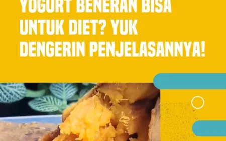 Kombinasi Ubi Cilembu dan Yogurt untuk Diet: Penjelasan Dokter Gizi