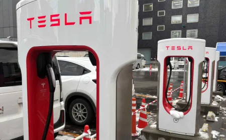 Local players join Tesla's quest to dominate EV charging in Japan