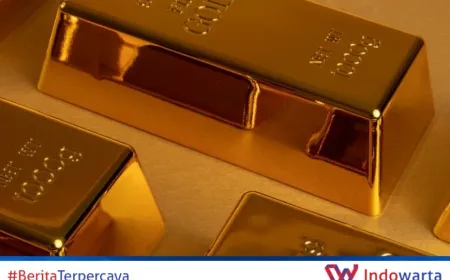 Harga Emas Dunia Melonjak 3% Usai Serangan AS dan Israel ke Iran