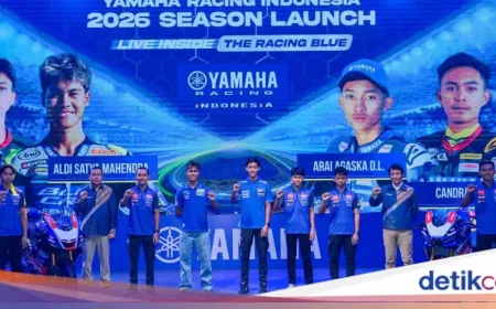Yamaha Kirim 7 Rider Indonesia Siap Tampil di Balapan Motor Kelas Dunia 2026