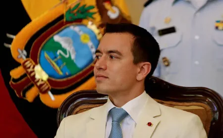 Bos Geng Kriminal Tuduh Presiden Ekuador Dalang Pembunuhan Capres 2023