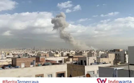 Serangan Israel ke Teheran: Target Jantung Iran dalam Operasi Singa Mengaum