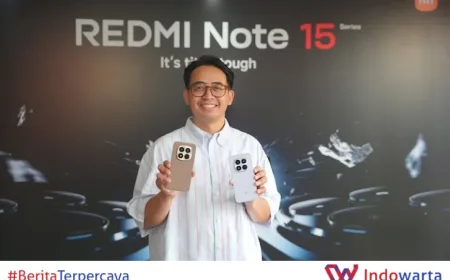 Redmi Note 15 Series Meluncur di Indonesia 22 Januari dengan Kamera 200MP dan Ketahanan Titan Tough