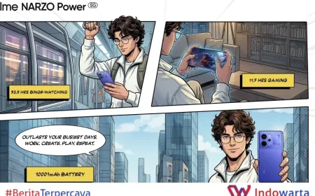 Realme Narzo Power 5G Segera Meluncur dengan Baterai 10.001mAh dan Fitur Mirip Realme P4 Power