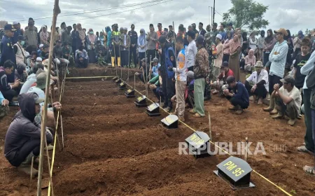 Misteri 10 Nisan Tanpa Nama Korban Longsor di KBB yang Dikebumikan Secara Massal