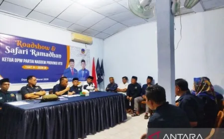 Roadshow ke Dompu, NasDem NTB tegaskan penguatan mesin Partai