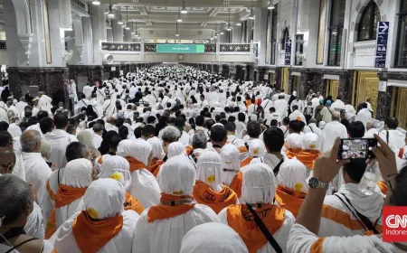 9.400 Jemaah Umrah Indonesia Tertahan di Saudi Imbas Perang Iran