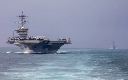 IRGC Klaim Serang Kapal Induk Abraham Lincoln dengan 4 Rudal Balistik