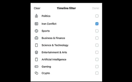 X Uji Fitur Filter Topik Eksperimental untuk Tab 'For You'