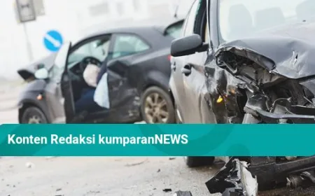 Kecelakaan Beruntun 10 Kendaraan di Exit Tol Bawen Semarang, 8 Luka-luka