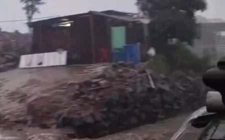 Hujan Deras Picu Banjir dan Longsor di Lereng Gunung Lawu, Waspada Bahaya Susulan