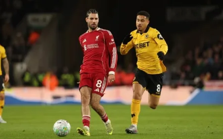 Penyebab Liverpool Kalah 1-2 dari Wolverhampton di Liga Inggris 2025-2026