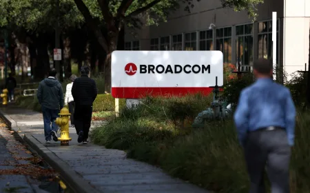 Bisnis Chip AI Kustom Broadcom Tetap Menggeliat, Dorong Saham Naik 5%