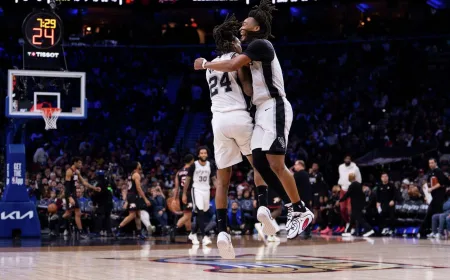 Spurs Bangkit Kuat Setelah Kekalahan Pertama dalam 12 Laga, Kalahkan 76ers 131-91