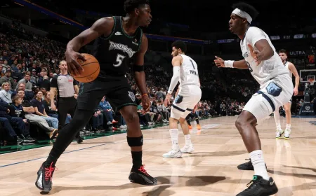 Anthony Edwards Cetak 41 Poin, Lampaui Rekor Kobe Bryant Lawan Grizzlies