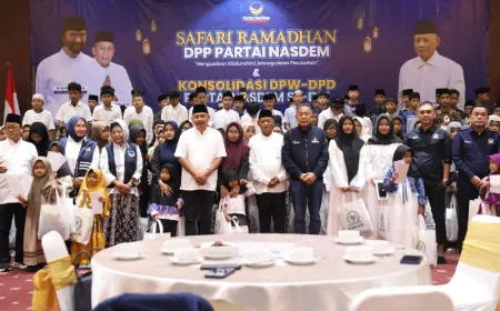 NasDem DIY Perkuat Spirit Ramadan dengan Safari dan Konsolidasi Partai