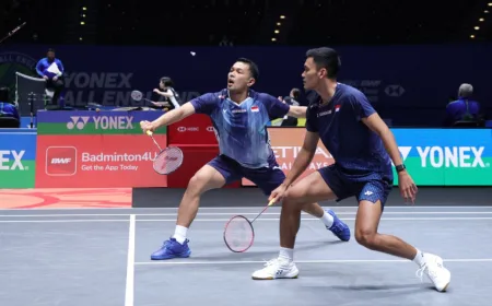 10 Wakil Indonesia Lolos Babak 16 Besar All England 2026, Siapa Saja?