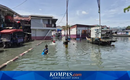 Banjir Rob di Muara Angke: Jerit Hati Warga yang Terus Terkepung
