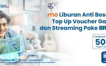 BRImo Solusi Liburan Seru Tanpa Bosen dengan Bonus Streaming Eksklusif