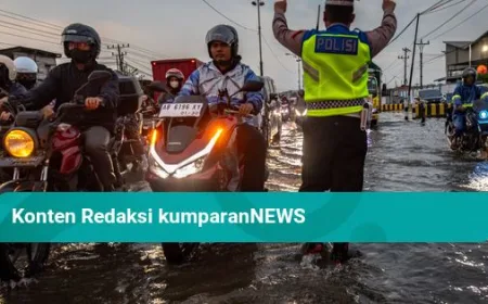 Pemudik Diwanti-wanti Cuaca Hujan dan Bahaya Banjir Rob di Jateng