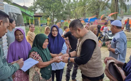 BFLF Salurkan Zakat Tunai Rp300 Ribu untuk Korban Banjir Aceh Tamiang