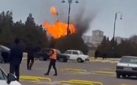 Drone Iran Hantam Bandara Nakhchivan Azerbaijan, 2 Warga Terluka