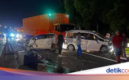 Kecelakaan Beruntun 10 Kendaraan di Tol Cipularang, 2 Tewas dan 4 Luka Berat