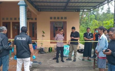 Polisi Tangkap Dua Pelaku Pembunuhan di Sedayu Bantul, Korban Tewas Saat Tidur