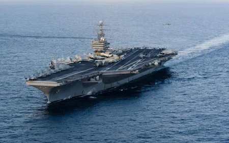 Drone Iran Serang Kapal Induk USS Abraham Lincoln, Ketegangan di Timur Tengah Memuncak
