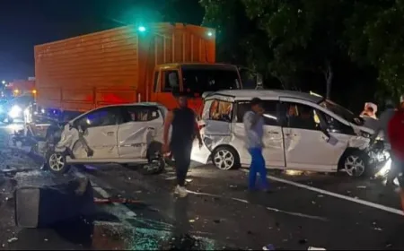 Tabrakan Beruntun di Tol Cipularang Libatkan 10 Kendaraan, 2 Tewas