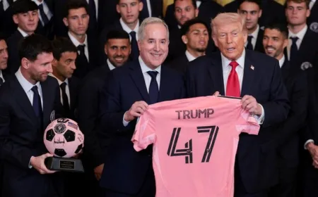 Donald Trump Puji Lionel Messi Usai Inter Miami Juara MLS 2025