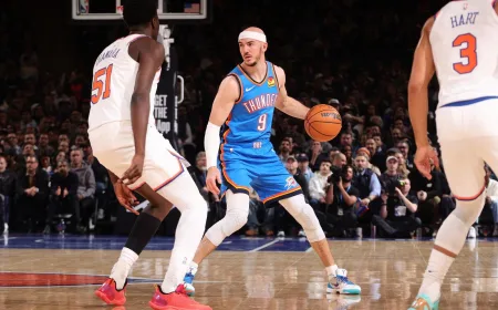 Thunder Menang Tipis atas Knicks, Hartenstein dan Caruso Alami Cedera