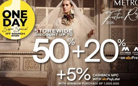METRO Festive Raya 'One Day Super Special' Besok: Diskon Hingga 50% & Cashback 5%