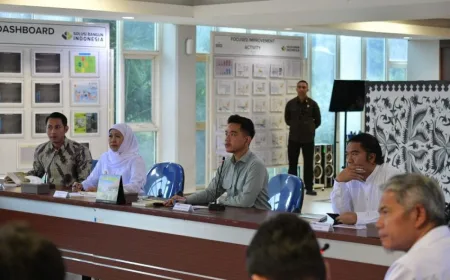 Gibran Pimpin Rakor Penanganan Banjir Tuban, Tekankan Percepatan Pemulihan Fasilitas dan Bantuan