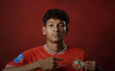 Ghifari Azhari, Bintang Muda Semen Padang yang Siap Curi Perhatian Nova Arianto di Timnas U-20