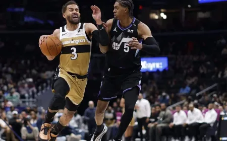 Trae Young Hadirkan Keseruan Spektakuler di Debut Bersama Washington Wizards