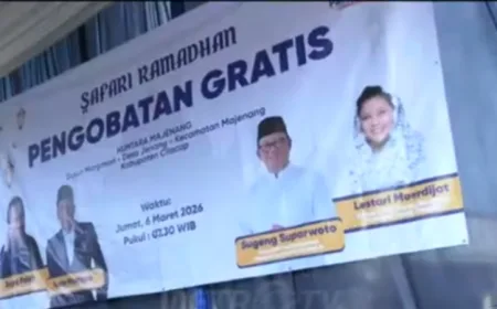 Safari Ramadan Partai NasDem Jateng Ditutup dengan Pembagian Sembako dan Cek Kesehatan Gratis