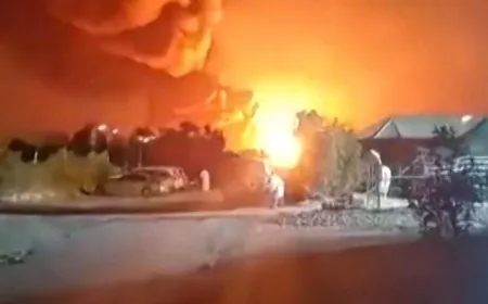 Pangkalan Udara Al-Salem di Kuwait Terbakar Usai Serangan Drone Iran