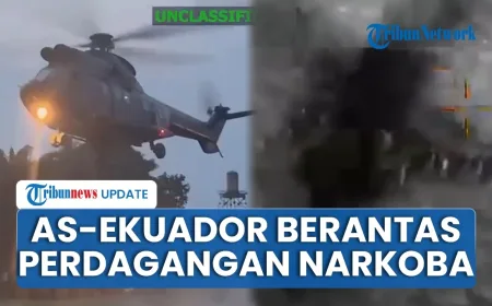 AS dan Ekuador Gelar Operasi Gabungan Perangi Jaringan Narkoba Transnasional