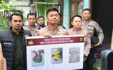Polres Cianjur Tangkap Pelaku Penganiayaan Maut karena Labu Siam di Cugenang