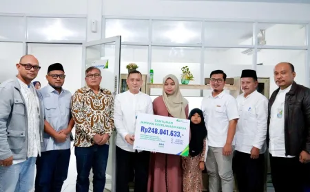 Santunan Rp248 Juta dari BPJS untuk Ahli Waris Sopir Truk Korban Kecelakaan Kerja