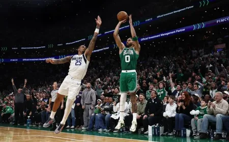 Jayson Tatum Cetak Dobel-Dobel Gemilang di Debut Musim Ini Setelah Cedera