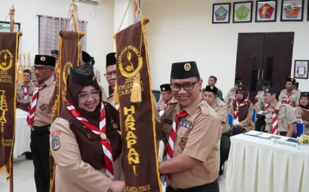 Kwarda DKI Umumkan Kwarcab Paling Aktif di Media Sosial dan Website Pramuka 2025
