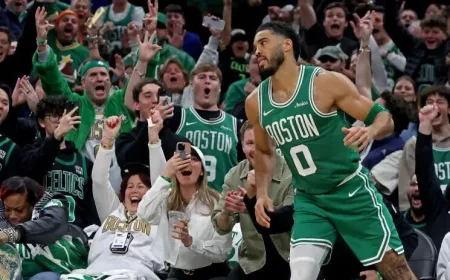 Jayson Tatum Resmi Kembali dan Disambut Bak Legenda Boston Celtics