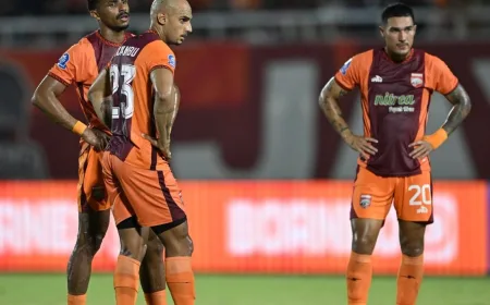 Persiapan Mepet, Borneo FC Tetap Optimistis Sambut Laga Lawan Persebaya Surabaya