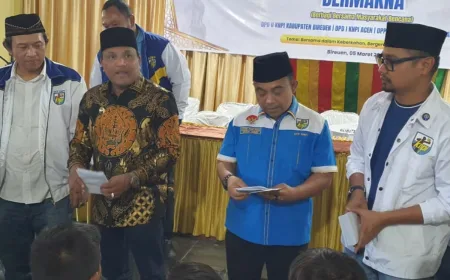 KNPI Salurkan Bantuan Korban Banjir Sumatera Lewat Safari Ramadhan 2026