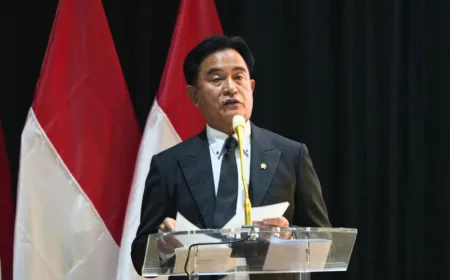 Menko Yusril Tegaskan Aparat Penegak Hukum Jangan Gegabah Tangkap Seseorang