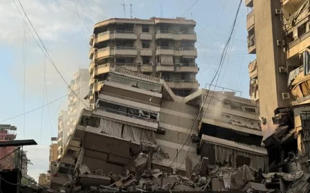 Serangan Mematikan Israel di Beirut: 16 Orang Tewas, Kota Porak-poranda