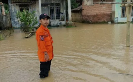 Banjir Serang Rendam 4 Kecamatan, 160 KK Terkena Dampak Langsung